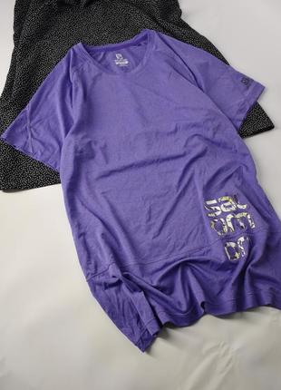 Жіноча легка фіолетова футболка salomon l