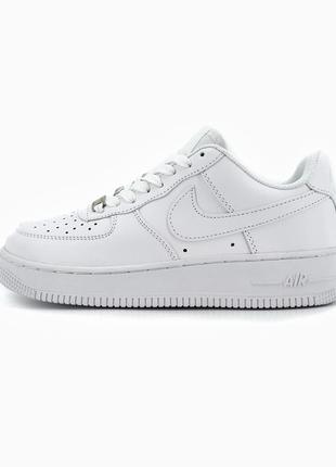 Nike air force 1 classic white premium5 фото