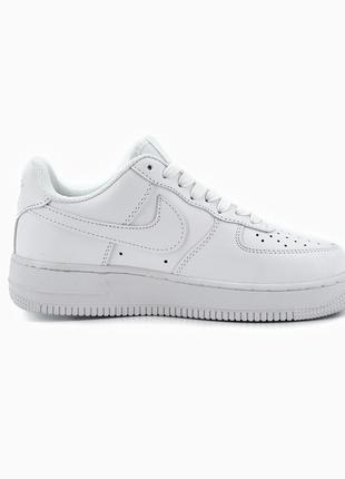 Nike air force 1 classic white premium6 фото