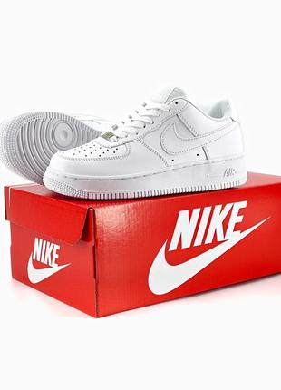 Nike air force 1 classic white premium9 фото