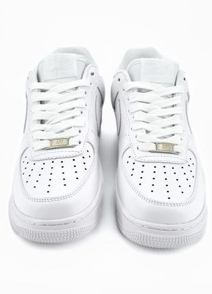 Nike air force 1 classic white premium2 фото