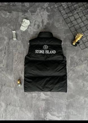 Шикарный жилет люкосового качества от stone island🔥5 фото