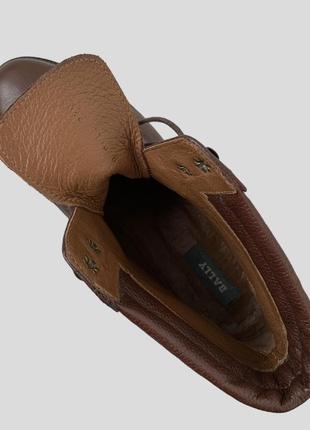 Демисезонные кожаные сапоги ботинки bally италия кожа9 фото