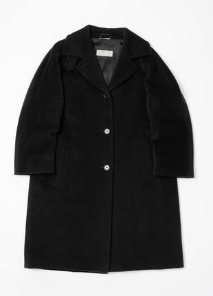 Max mara vintage wool coat overcoat long женское пальто