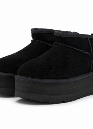 Ugg classic ultra mini platform3 фото