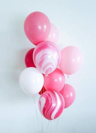 Набір рожевих кульок