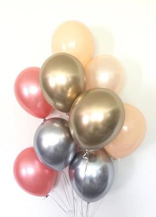 Кульки для свята, дня народження різнокольорові