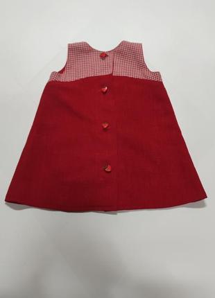 Гарненький сарафан плаття для дівчинки 1-2 роки h&м zara mohito bershka2 фото