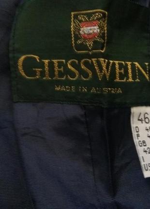 Довга вовняна шерстяна спідниця юбка giesswein міді максі2 фото