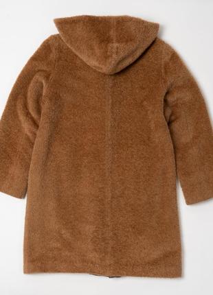 Max mara alpaca wool camel brown coat женское пальто6 фото