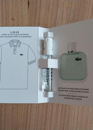 Lacoste l.12.12 blanc eau fraiche туалетна вода2 фото