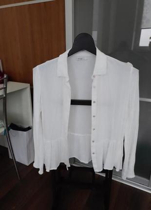 Блузка біла cropp нова!!