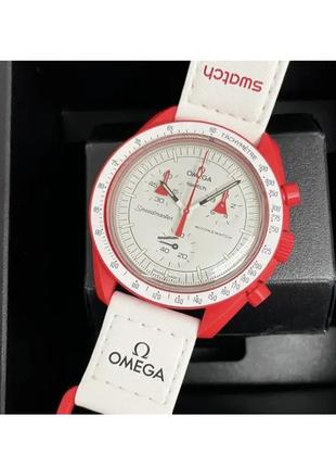 Часы swatch x omega moonswatch