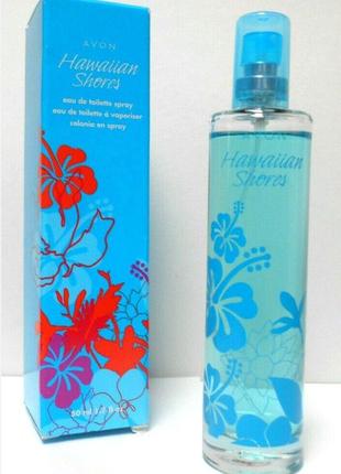 Avon hawaiian shores, туалетна вода, об'єм 50 мл, перший випуск