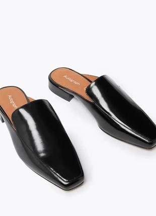Новые кожаные мюли autograph 36р
