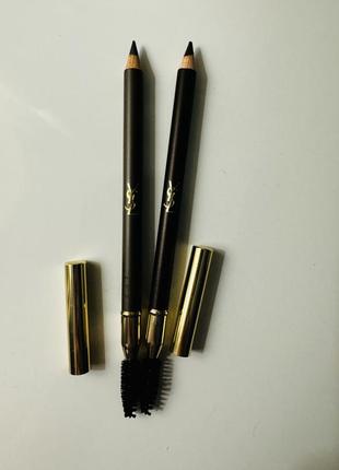 Карандаш для бровей yves saint laurent dessin des sourcils eyebrow pencil, 1.3 г1 фото