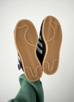 Женские кроссовки адидас adidas campus x korn black premium7 фото