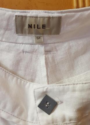 Nile швейцария льняные брюки3 фото