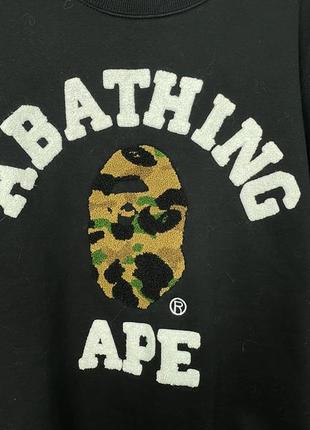 Мужской крутой свитшот bape a bathing ape размер xl4 фото