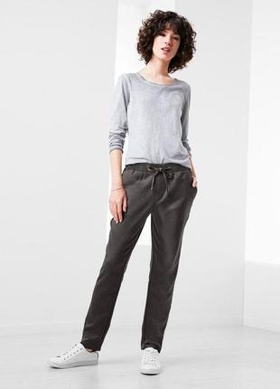 Стильные, удобные плотные женские брюки, брюки-джоггеры от tcm tchibo (чибо), нижочка, укр 54-56