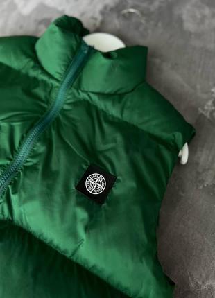 Жилетка в стиле stone island7 фото