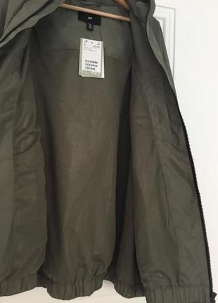 Куртка непромокальна на сітчастій підкладці h&amp;m7 фото