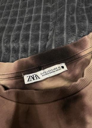 Укорочена футболка zara2 фото