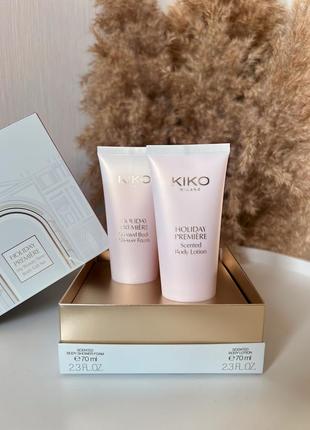 Подарунковий набір для тіла kiko milano holiday première my beauty time body gift set