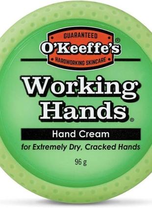 Живильний крем для рук o'keeffe's hand cream working hands 96г