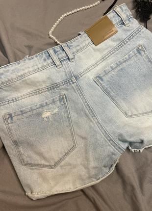 Комбинезон летний (джинсовые шорты) stradivarius/ шорты джинсовые6 фото