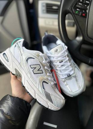 Жіночі кросівки new balance 530 white silver navy