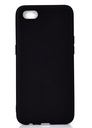Чехол soft touch для realme c2 силикон бампер черный