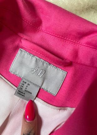 Піджак рожевий жакет жіночий яскравий піджак2 фото