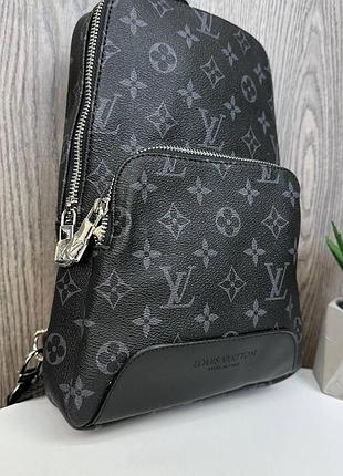 Нагрудная  мужская сумка бананка ,сумка слинг, рюкзак -слинг для парня