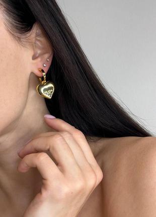 Серьги люкс