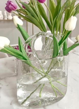 Ваза у формі сумки