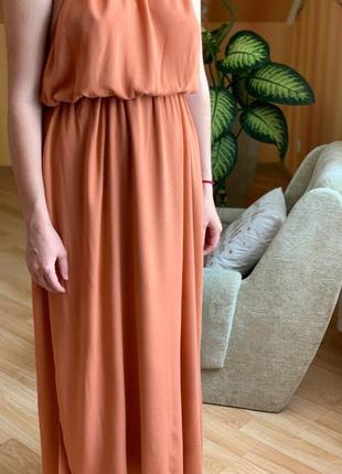 Красивое платье кирпичного цвета от lc waikiki3 фото