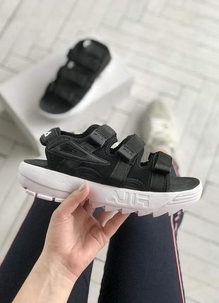 Босоніжки бомоножки fila sandal сандалі сандалии