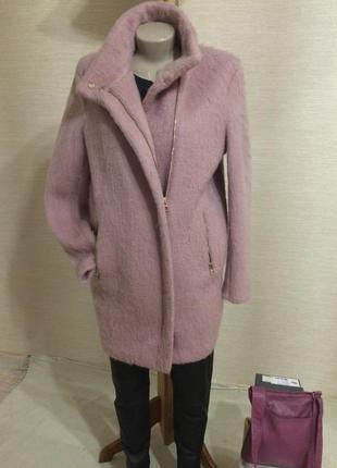 Тёплое шерстяное пальто пиджачного типа2 фото
