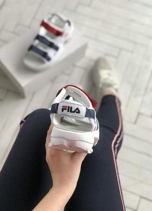 Босоніжки босоножки fila sandal сандалі сандалии3 фото