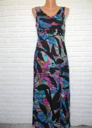 Длинное шифоновое латье