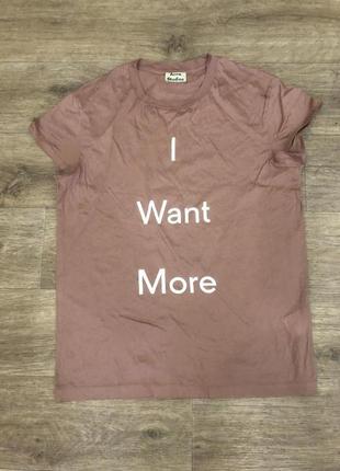 Чоловіча футболка acne studio