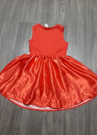 Сукня "червоної шапочки" на 5-6 років6 фото