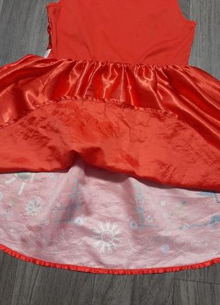 Сукня "червоної шапочки" на 5-6 років7 фото