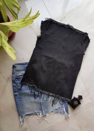 Джинсова футболка