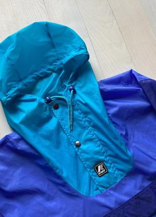 Винтажный анорак дождевик vintage k way raincoat windbreaker anorak3 фото