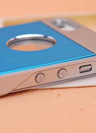 Чохол блакитний "moshi" для iphone 5/5s2 фото