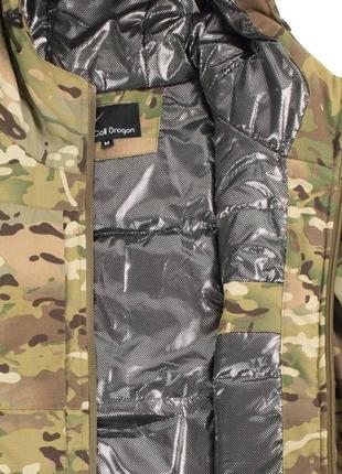 Куртка тактическая call dragon multicam с подкладкой омni-heat3 фото