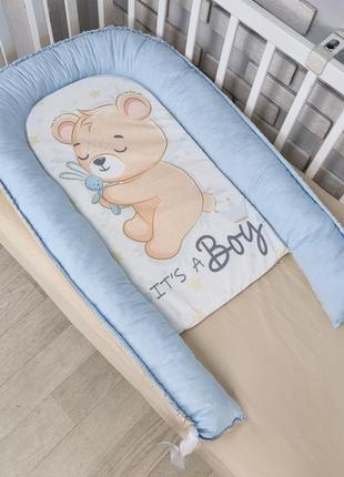 Комплект постель детская с тканевой косичкой8 фото