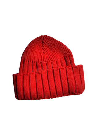 Красная шапка бины с двойной изнанкой от elan2 фото